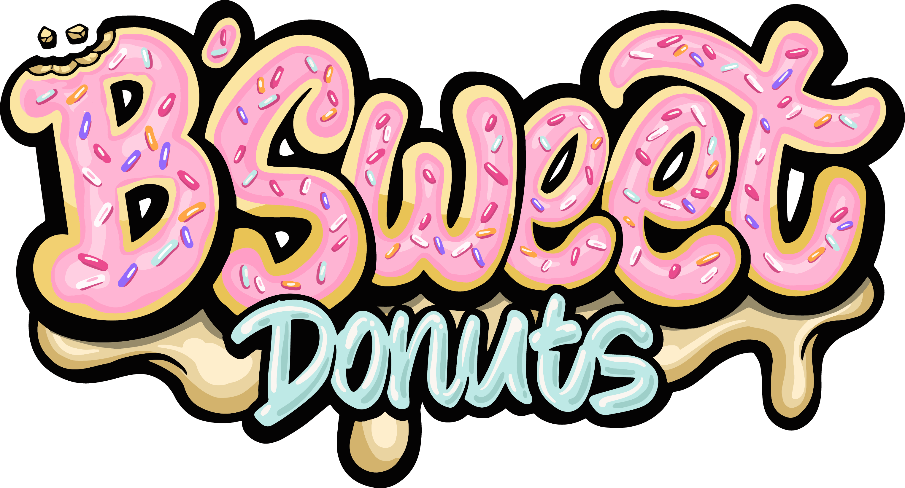 Logo for B'Sweet Donuts