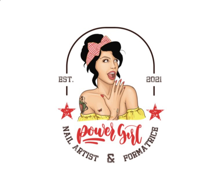 Logo for Power Girls HD nails